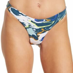 Maaji Standard Cheeky Cut Bikini Bottom Reversible Swirled Large NWT